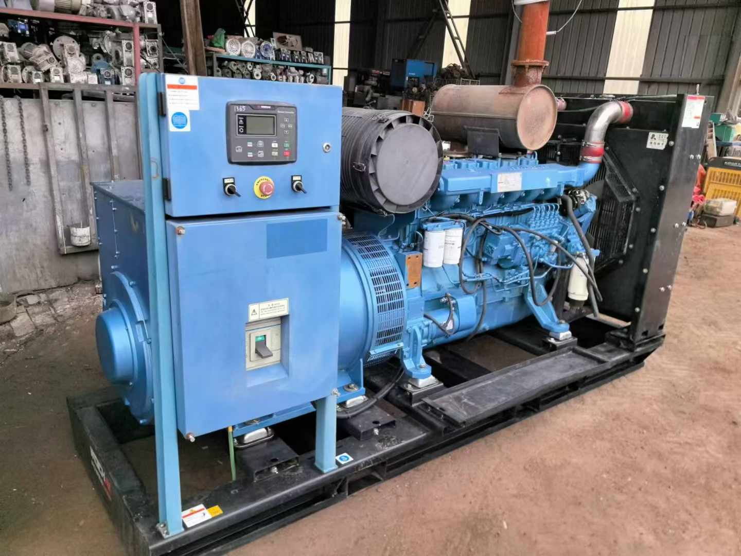 民和500kW 柴油发电机组可带动设备功率的计算公式是什么？