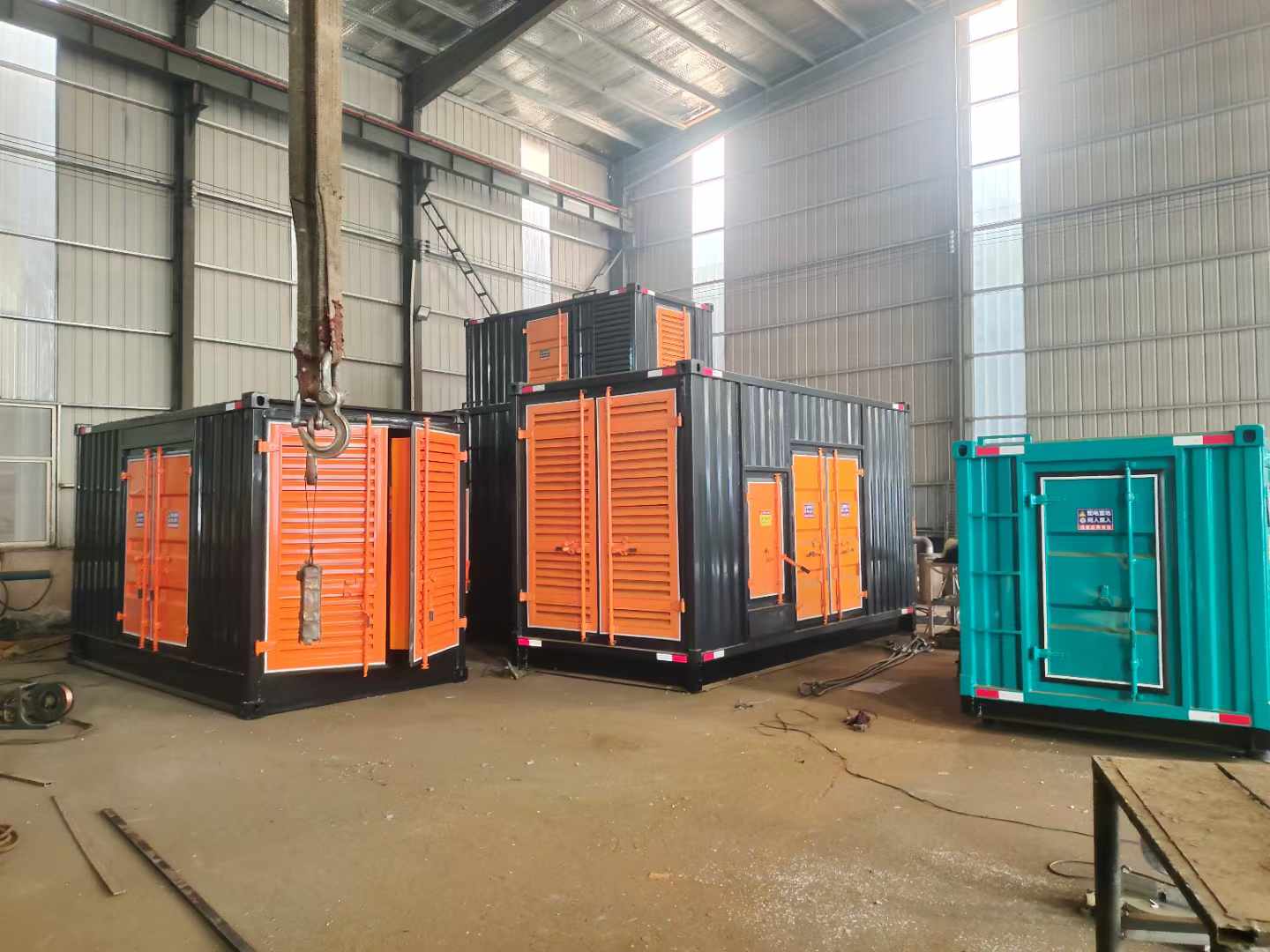 民和500kw柴油发电机组可以带动多少功率设备？